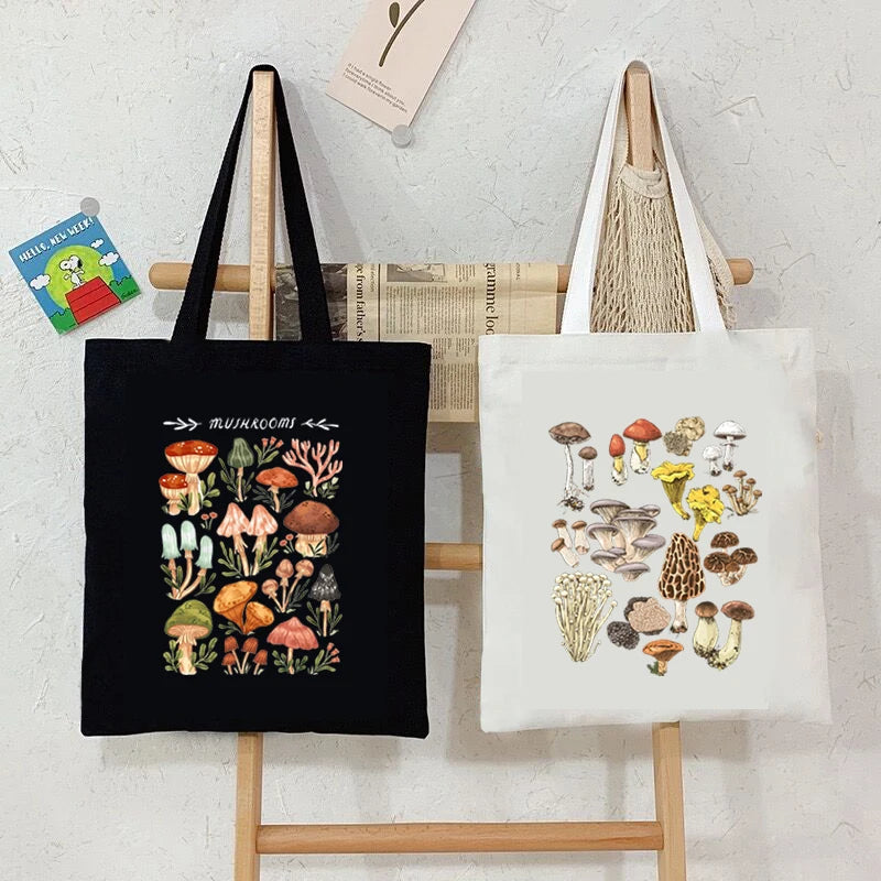 Mushroom Fungi Printed Women Shoulder Bag