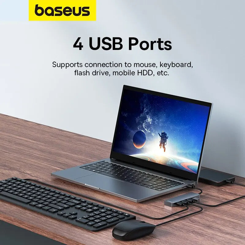 Baseus Usb Hub 4 Port ABS Hub