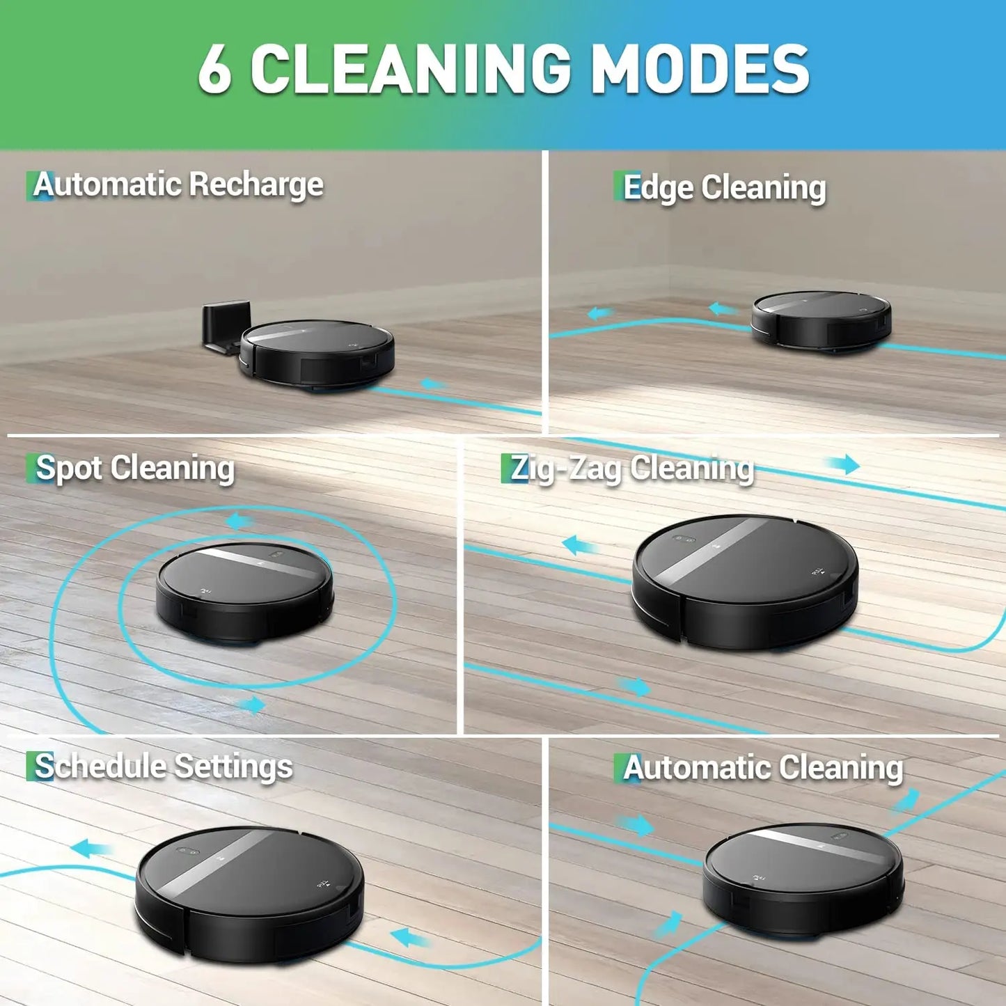 ZCWA Robot Vacuum Cleaner