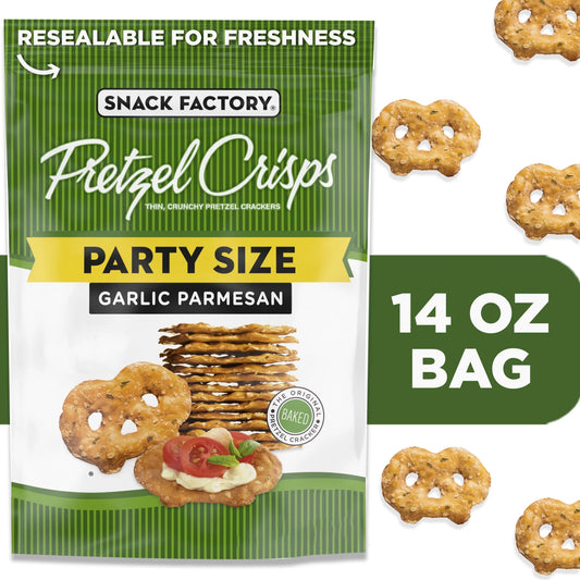 Garlic Parmesan Pretzel Crisps, 14 Oz